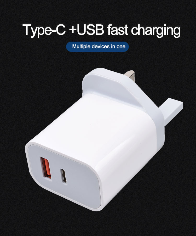 20w PD Wall Charger UK 